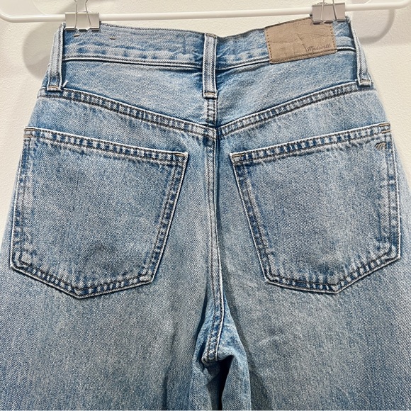 MADEWELL Superwide Leg Jeans in Medium Wash - Size 23 - Picture 9 of 14